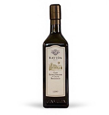 RAVIDA BIO Olivenöl, 500 ml | extra Vergin 100% | Natives Olivenöl, Italien RAVIDA BIO Olivenöl, 500 ml kaltgepresstes, natives Extra Vergine 100%, Italien