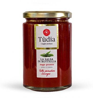 Tomatensauce mit Basilikum - Tudia Sugo Tomatensauce mit Basilikum von der Marke Tudia