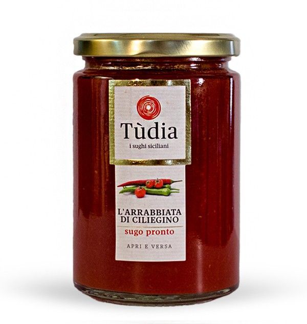 Kirschtomatensauce - Tudia Sugo Sauce aus Kirschtomaten von der Marke Tudia