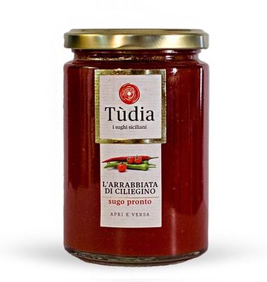 Kirschtomatensauce - Tudia Sugo Sauce aus Kirschtomaten von der Marke Tudia