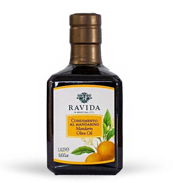 Mandarinen Olivenöl - RAVIDA - 0,25L RAVIDA Olivenöl Mandarine, 250 ml, Italien