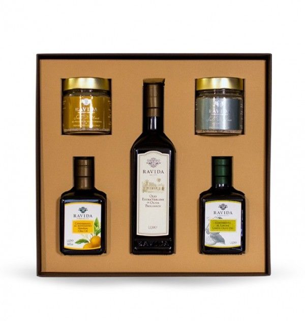 RAVIDA Geschenkbox Geschenkbox mit ausgewählten Produkten aus dem Sortiment von RAVIDA.