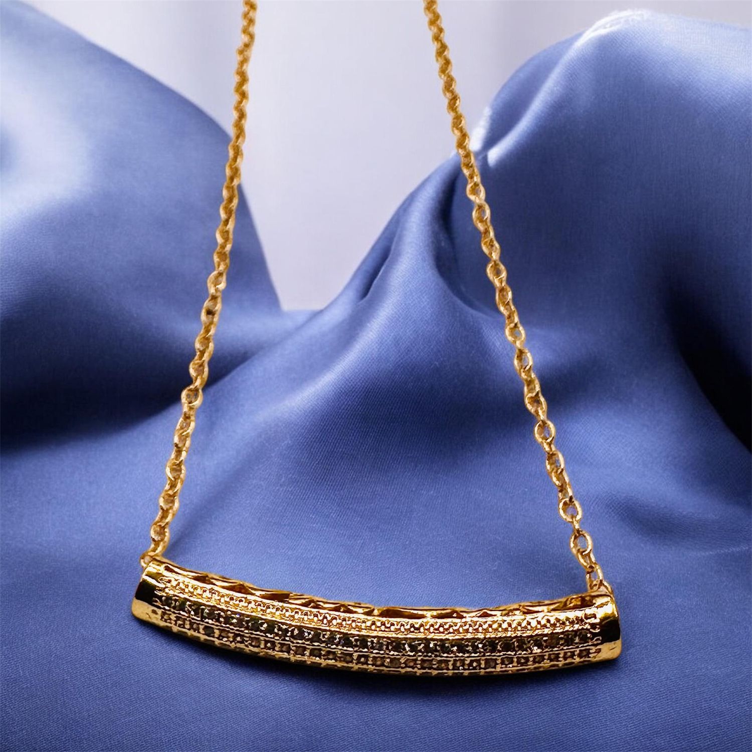 Cubic Zirconia Long pedant