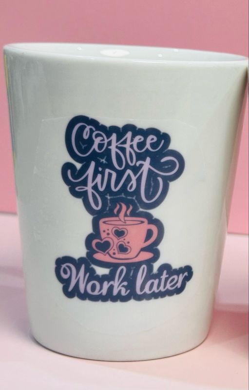 Coffee First Work Later