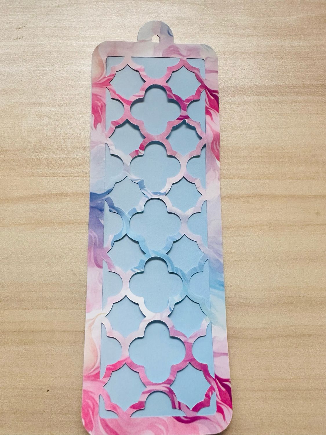 Paper Marble Bookmarks