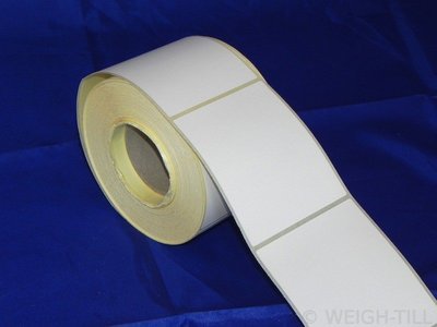 58mm x 76mm Plain White Thermal Labels (BOXED 36)