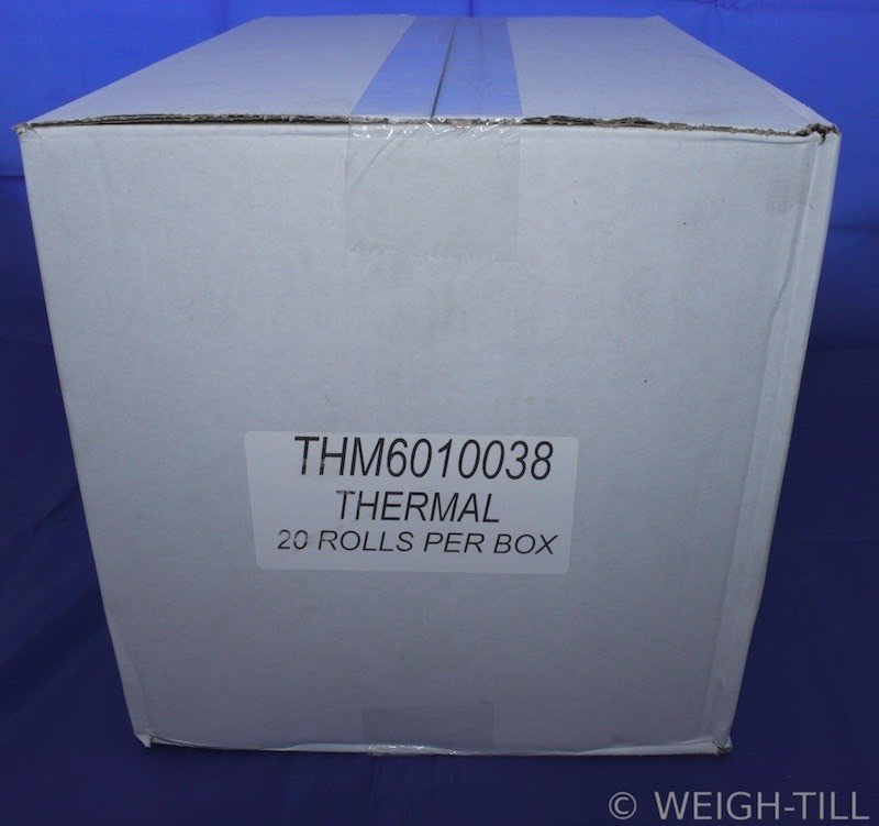 60mm x 100m Thermal Till Rolls