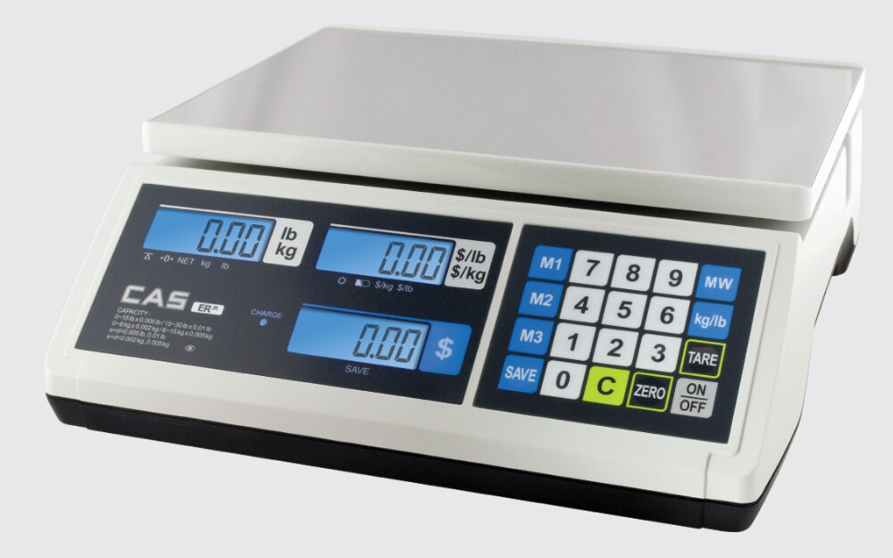 CAS ER Junior Price Computing Scales CAS ER Junior Price Computing Scales