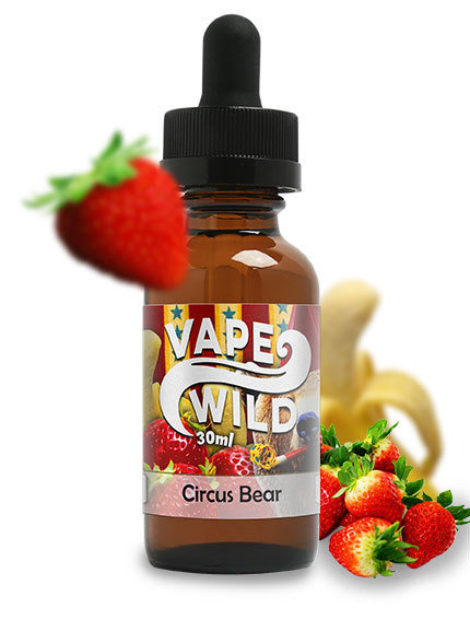 Vape wild Circus bear 30ml.