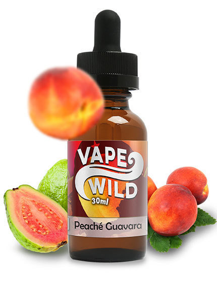 Vape wild Peachè Guavara 30ml.