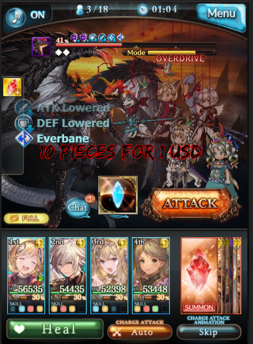 [Grinding] Blue Sky Crystal