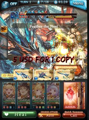 [Grinding] Water Omega Rebirth Weapons