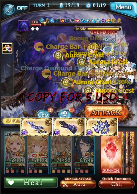 [Grinding] Dark Omega Rebirth Weapons