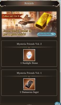 [Serial Code] Mysteria Friends I