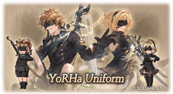 [Serial Code] GBVSR Granblue Special Item - YoRHa Uniform