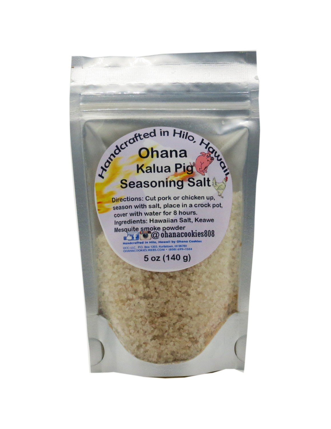 Kalua Pig Seasoning Salt