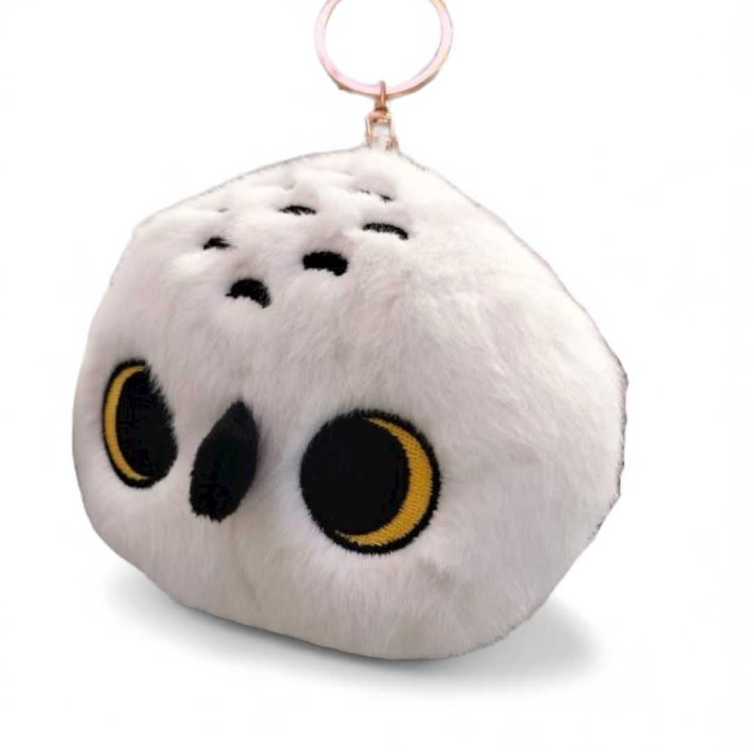 Harry Potter Hedwig Plush Keychain – Cute Collectible Bag Charm