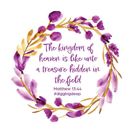 Digging Deep 2023 Water Bottle Scripture Sticker (Sticker Set - Discount Pricing!)