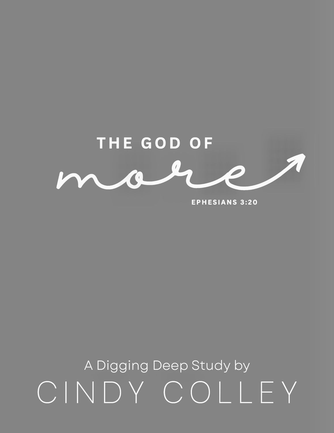 Digging Deep Book Digging Deep 2025: The God of More FREE DOWNLOAD - Store - The Colley House