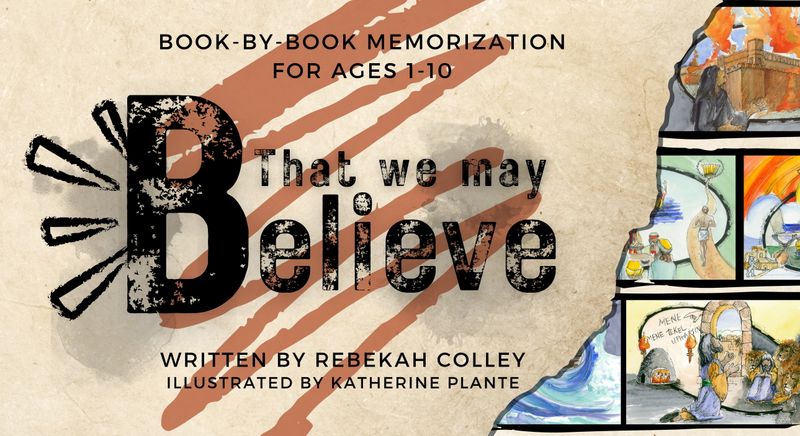 NEW! That We May Believe Memorization Cards