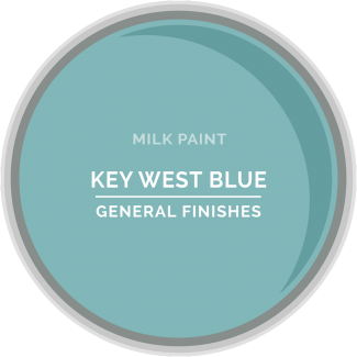 Key West Blue Milk Paint