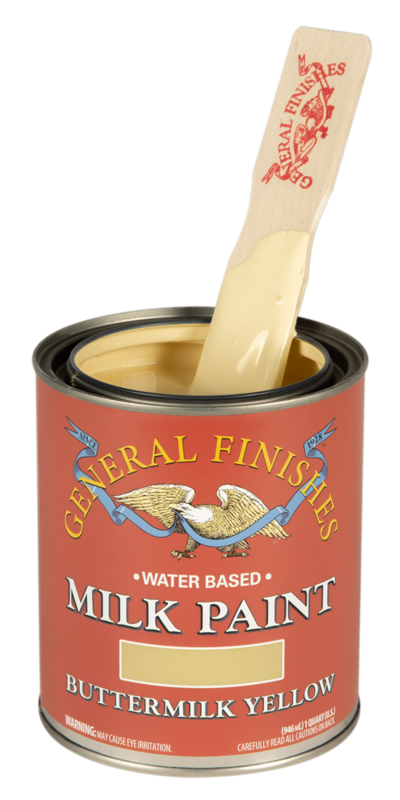 Buttermilk Yellow Milk Paint