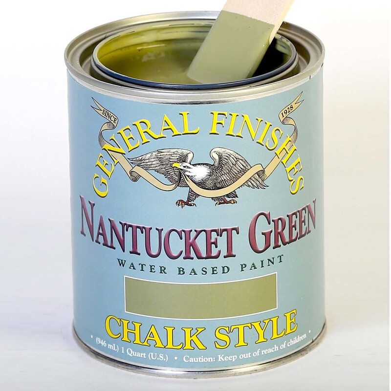 Nantucket Green Chalk Style Paint