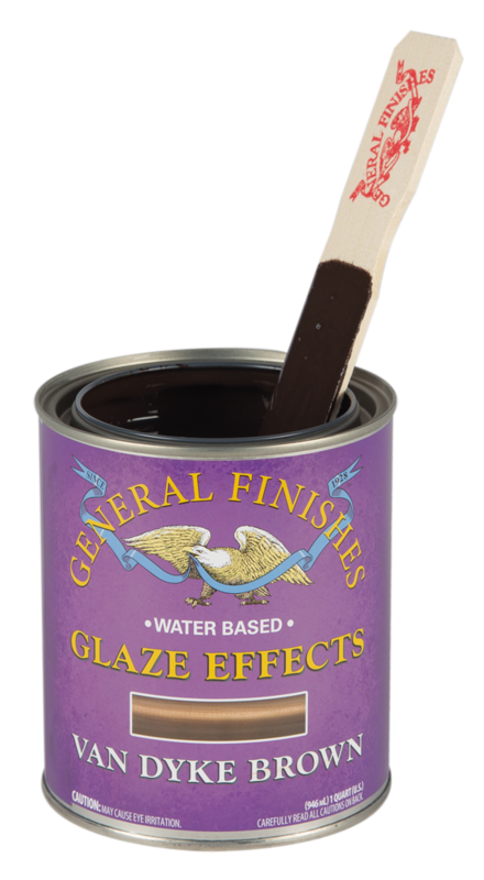 Clearance Van Dyke Brown Glaze Effects