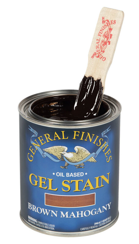 Clearance Brown Mahogany Gel Stain