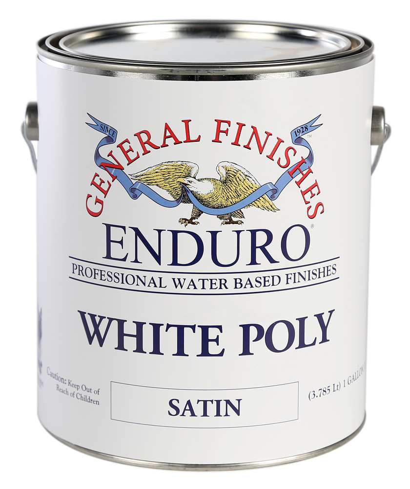 White Poly Satin Quart