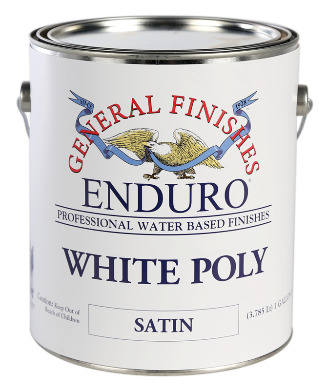 White Poly Satin Quart