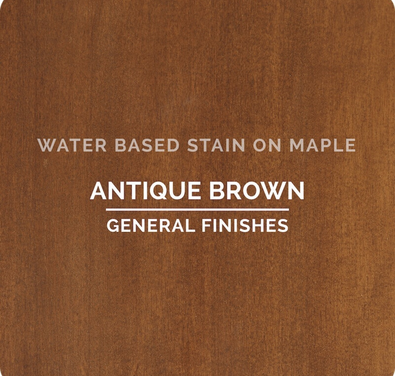 Dented Antique Brown Wood Stain Gallon