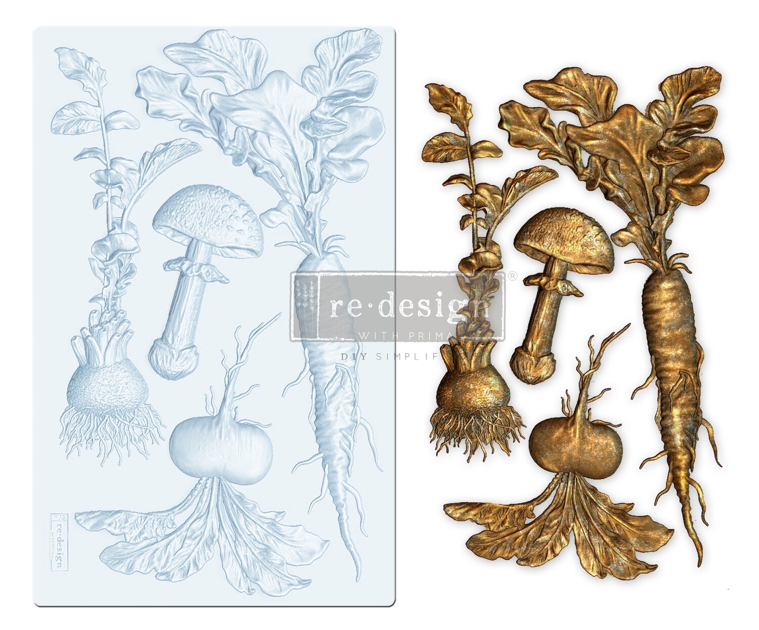 REDESIGN DECOR MOULDS® – VINTAGE ROOTS – 5″X8″, 8MM THICKNESS