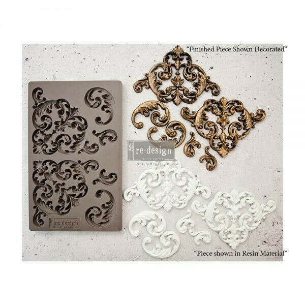 REDESIGN DÉCOR MOULDS® 5″X8″ – HOLLYBROOK IRONWORK