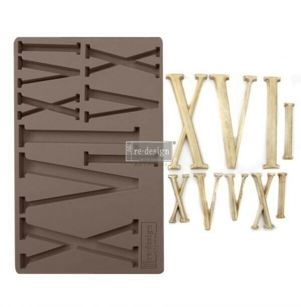 REDESIGN DÉCOR MOULDS® 5″X8″ – NUMERALS