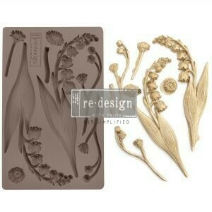 REDESIGN DÉCOR MOULDS® -MADAME GARLAND 5″X 8″ 8 MM THICKNESS