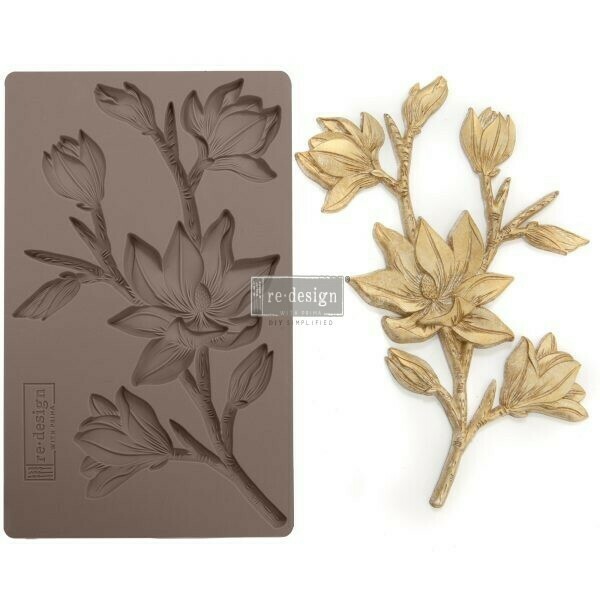 REDESIGN DÉCOR MOULDS®- FOREST FLORA 5″X 8″ 8 MM THICKNESS