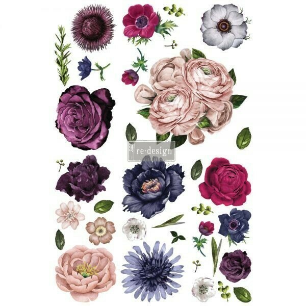 REDESIGN DECOR TRANSFERS® – LUSH FLORAL II