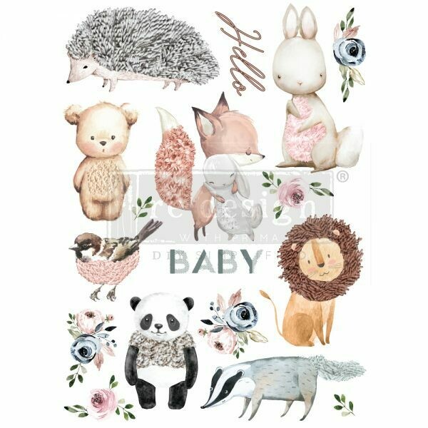 REDESIGN DECOR TRANSFERS® – HELLO BABY