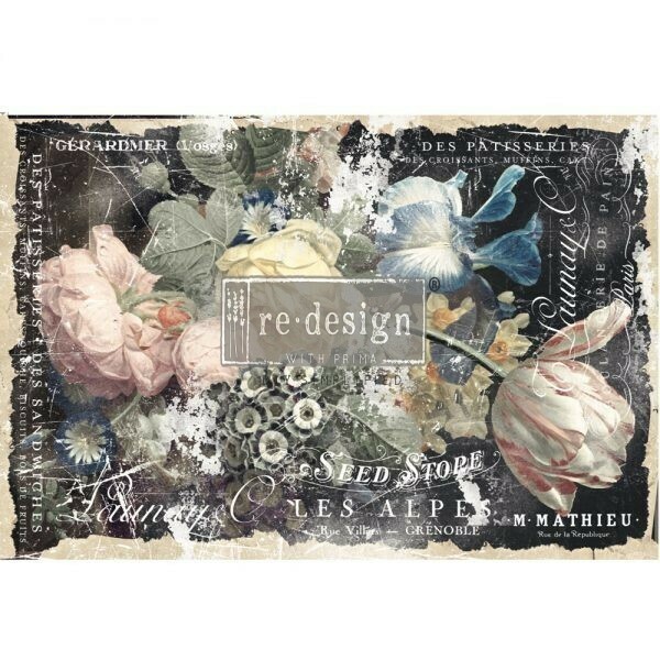 DÉCOUPAGE DÉCOR TISSUE PAPER – BRIDGETTE