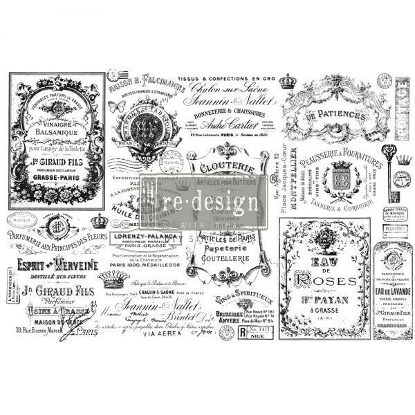 DÉCOUPAGE DÉCOR TISSUE PAPER – CHLOE