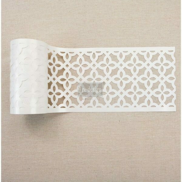 REDESIGN STICK &amp; STYLE STENCIL ROLL- CALYPSO LATTICE