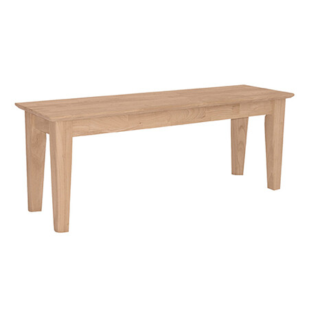 Farmhouse Shaker Bench