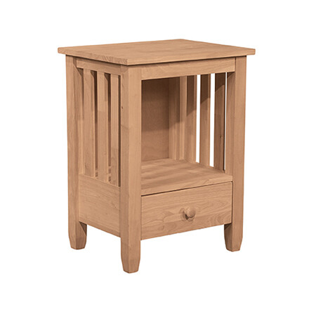 Mission End Table