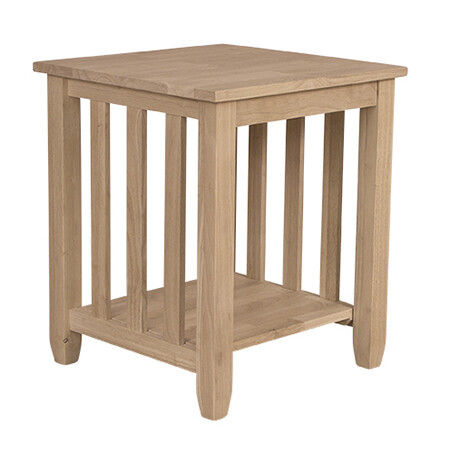 Mission End Table