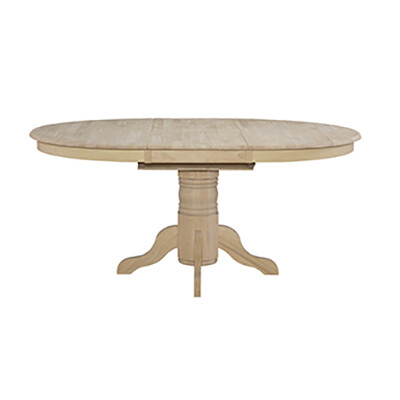 Butterfly Leaf Pedestal Table