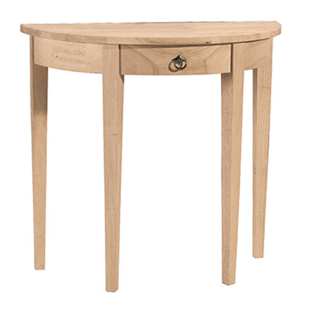Half Round Table