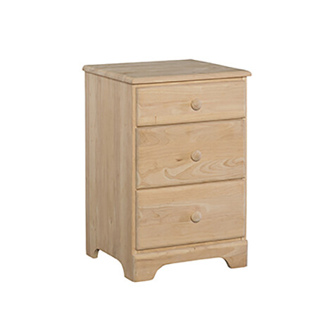 Jamestown 3-Drawer Night Stand