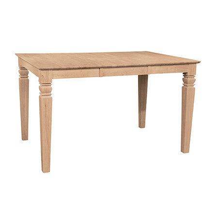 Java Table (top only) / Java Gathering Legs Reverse bevel edge