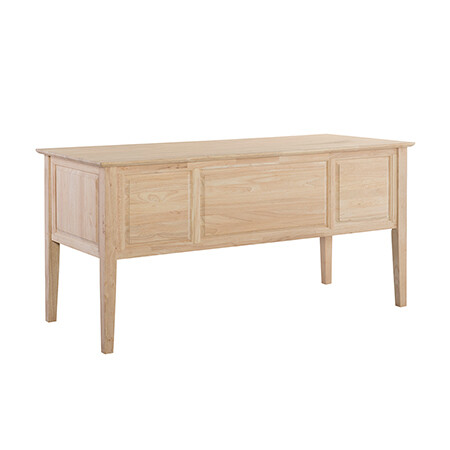 4-Drawer Executive Lancaster Shaker Desk
Full extension glides, raised panel sides &amp; back